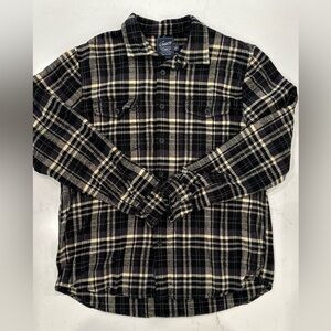 Grayers Black and Cream Flannel